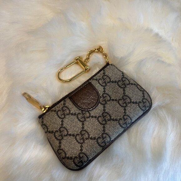 Gucci GG Monogram Supreme Sherryline Ophidia Boston Bag with Ophidia Key Case - Picture 14 of 16